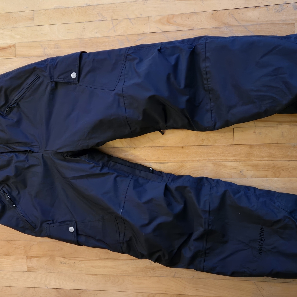 Avalanche Black Snow Pants